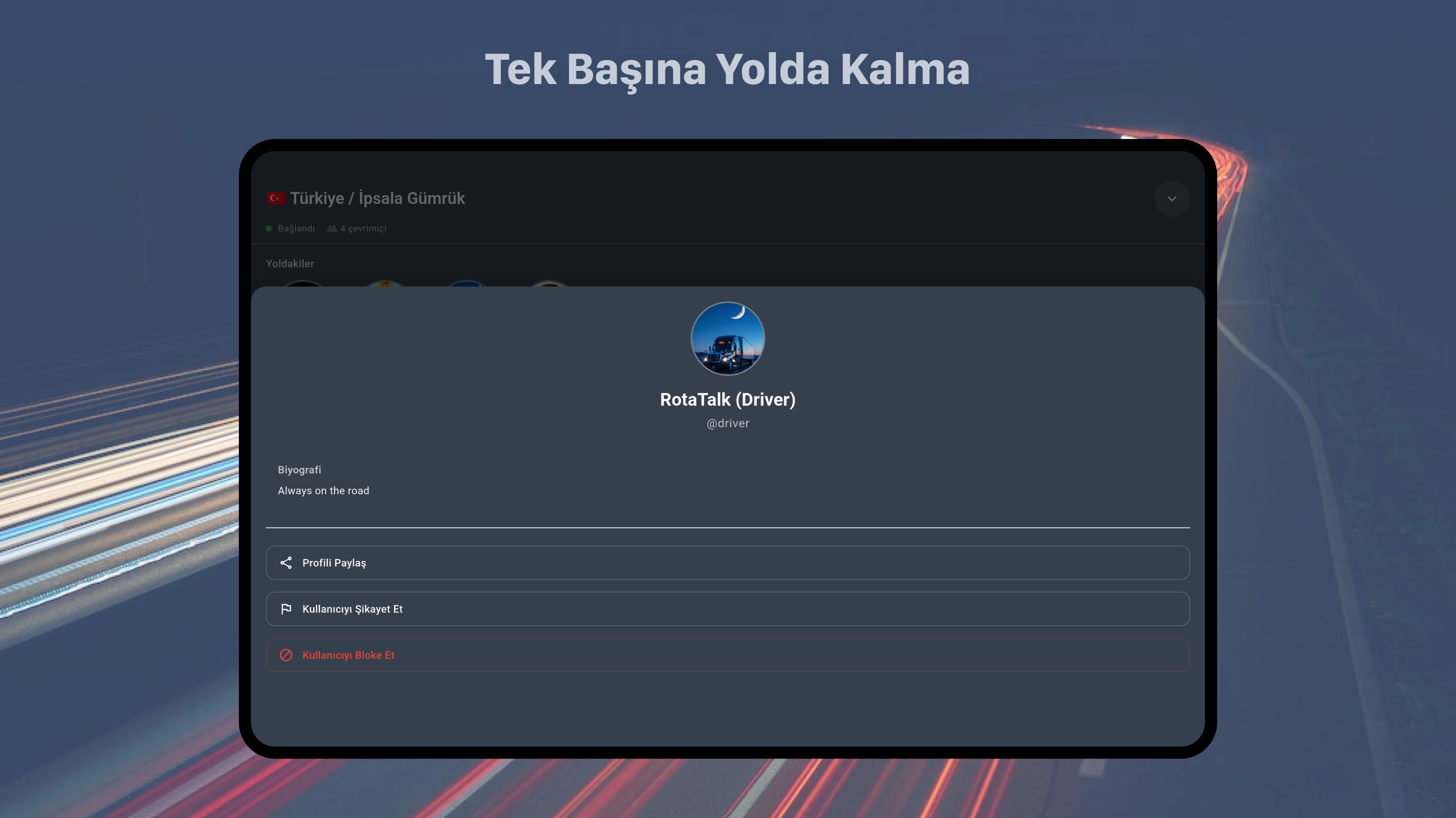 RotaTalk Android 10-inç Tablet Uygulama Dilleri Ekranı